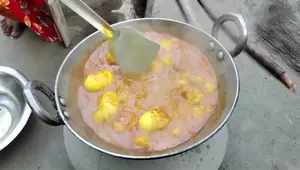 Tribal Duck Egg Curry & Dheki Shak Fry: A Unique Recipe