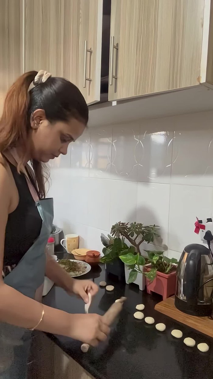 Steam the momos until cooked through.