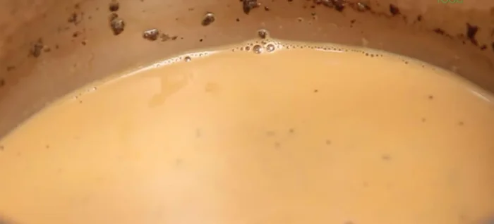 Bring to a boil, then reduce the flame to prevent overflowing.