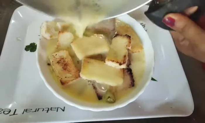 Layer the remaining custard over the bread.