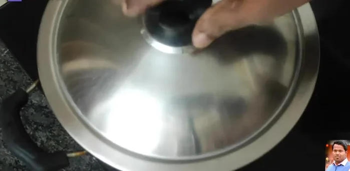Cover and cook on low flame for 4-5 minutes.