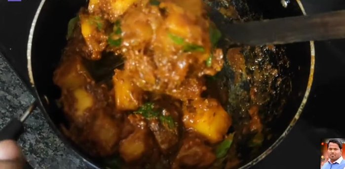 Add garam masala for flavour and mix well.