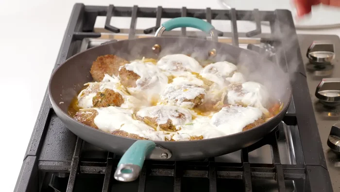 Cover and cook for 5-7 minutes over medium-high heat, turning occasionally.